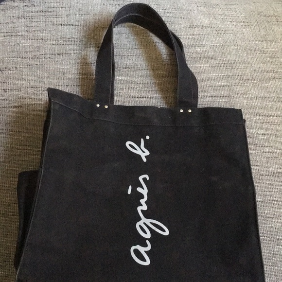 Agnes B Bags Agnes B Canvas Tote Bag With Spell Out Poshmark Agnes B Bags Agnes B Canvas Tote Bag With Spell Out Poshmark